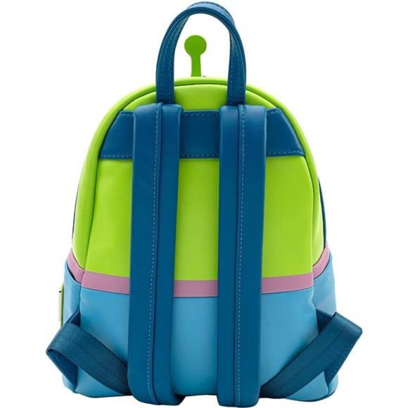 Loungefly Disney Toy Story Alien Pizza Planet Box Faux Leather Mini Backpack main image 6